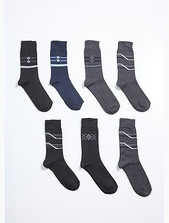 Lot de 7 Chaussettes fantaisie - AFIBEL