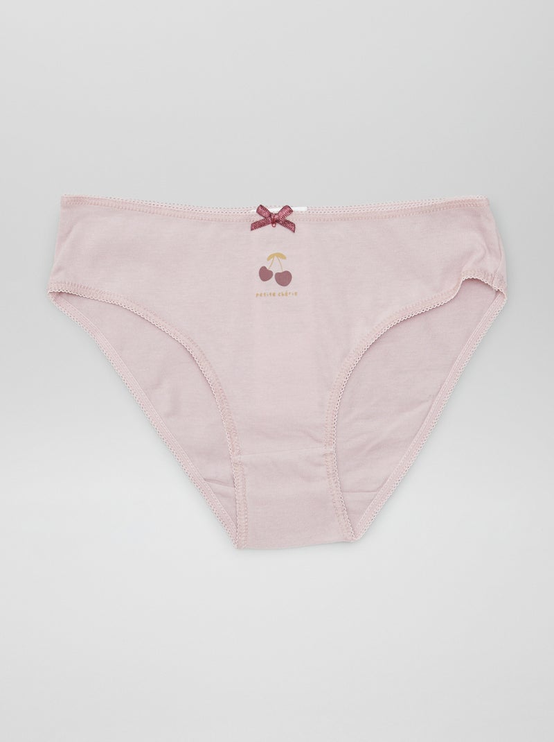 Lot de 7 culottes Blanc - Kiabi