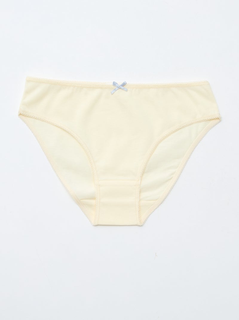 Lot de 7 culottes Bleu - Kiabi