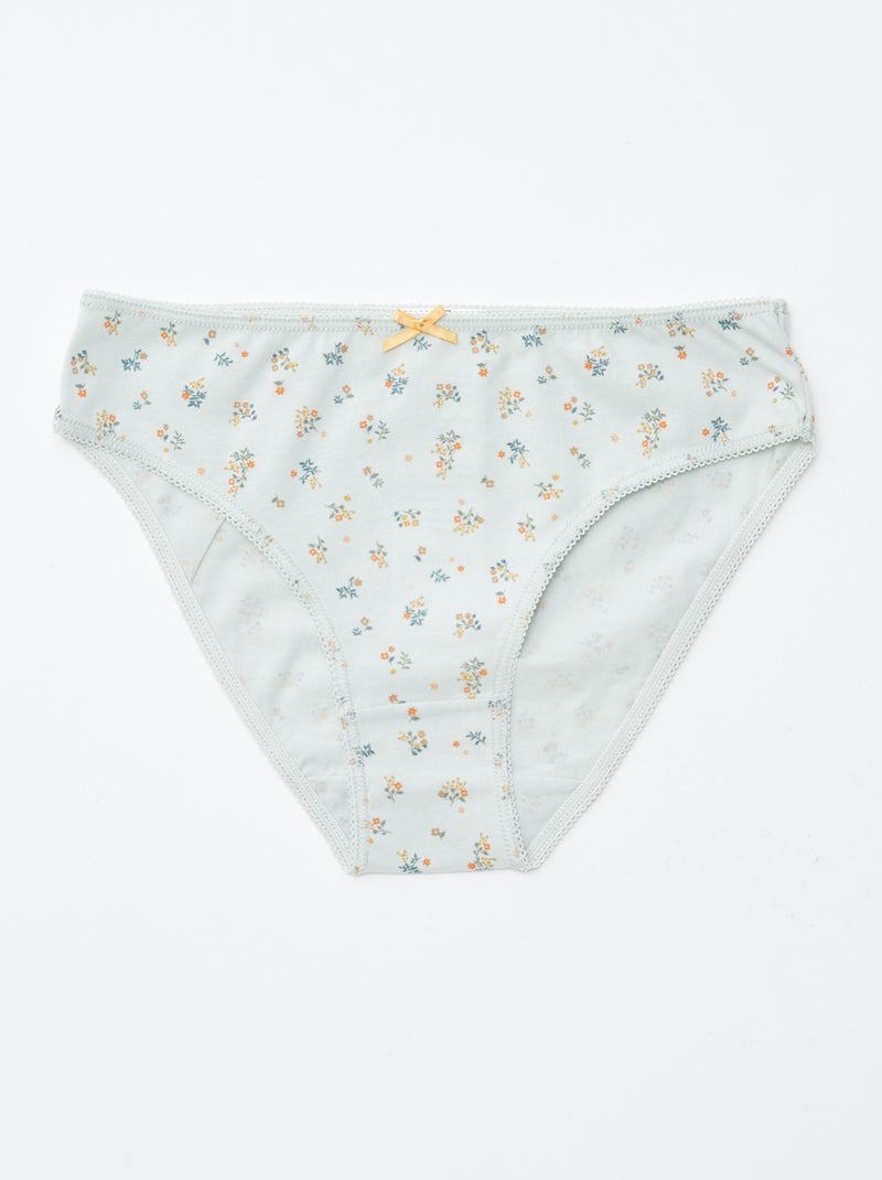 Lot de 7 culottes Jaune - Kiabi