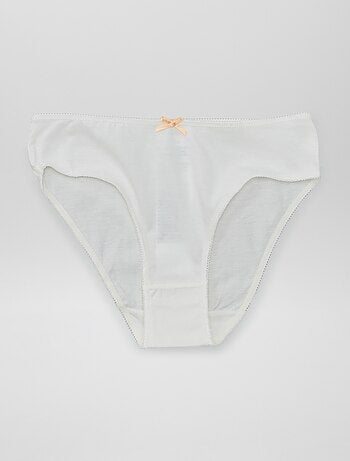 IN EXTENSO Lot de 2 culottes bébé fille pas cher