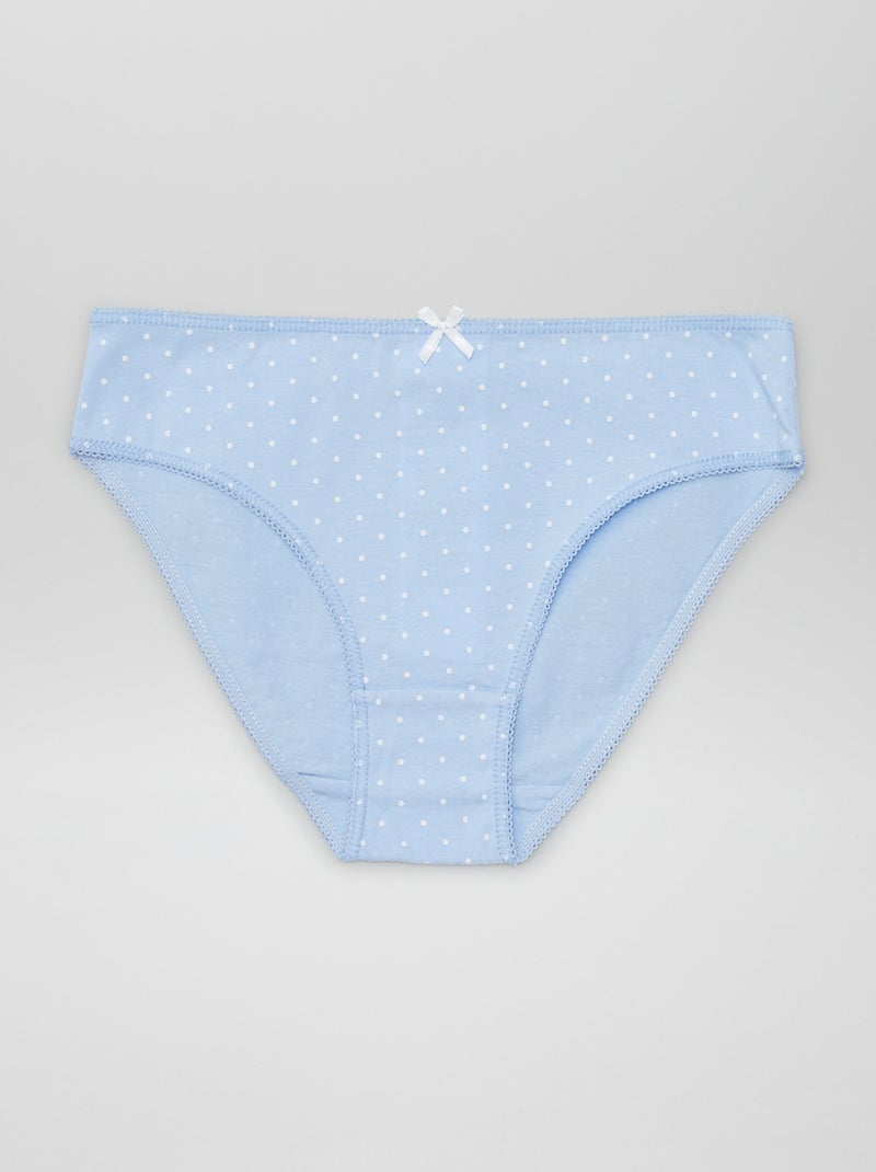 Lot de 7 culottes Multicolors - Kiabi