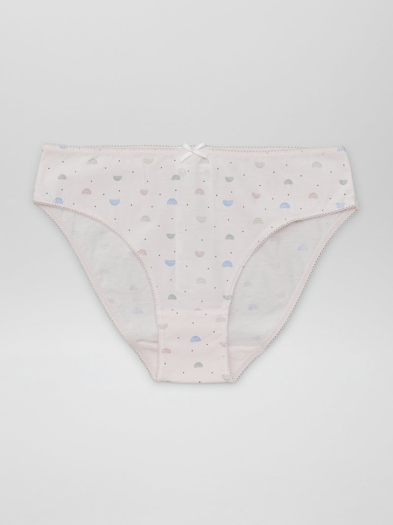 Lot de 7 culottes Multicolors - Kiabi