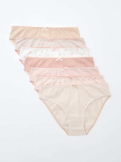 Lot de 7 culottes - Kiabi