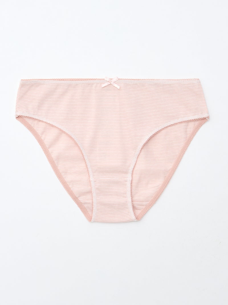Lot De 7 Culottes Unies En Coton Petite Fille Variante 1 | Petit Bateau