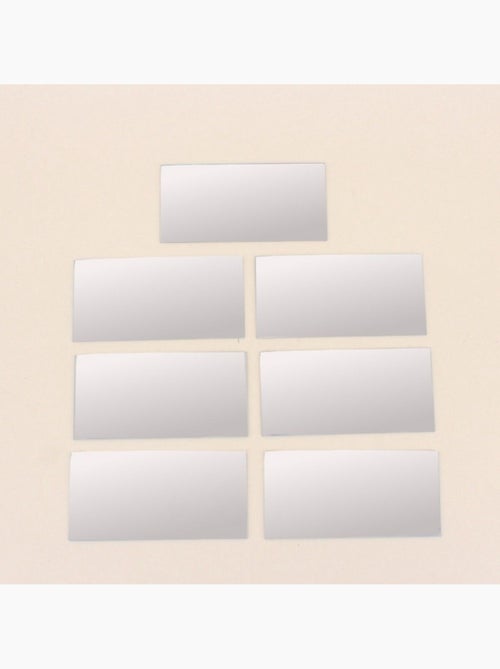 Lot de 7 miroirs métro 14,8x7,4cm - Kiabi