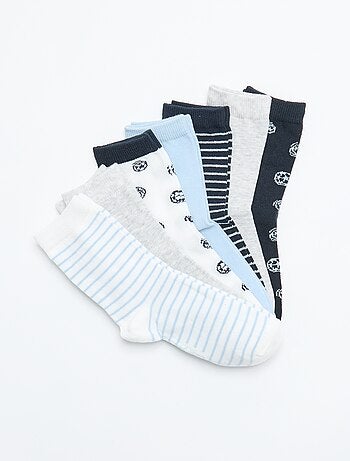 Lot de 7 paires de chaussettes imprimées