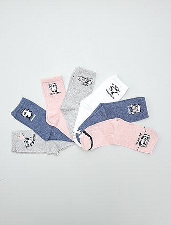 Lot de 7 paires de chaussettes