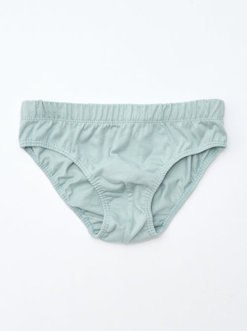 Lot de 7 slips à imprimés - Kiabi