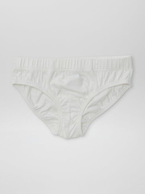 Lot de 7 slips à imprimés - Kiabi