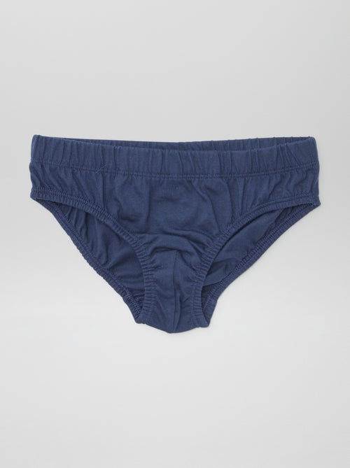 Lot de 7 slips à imprimés - Kiabi