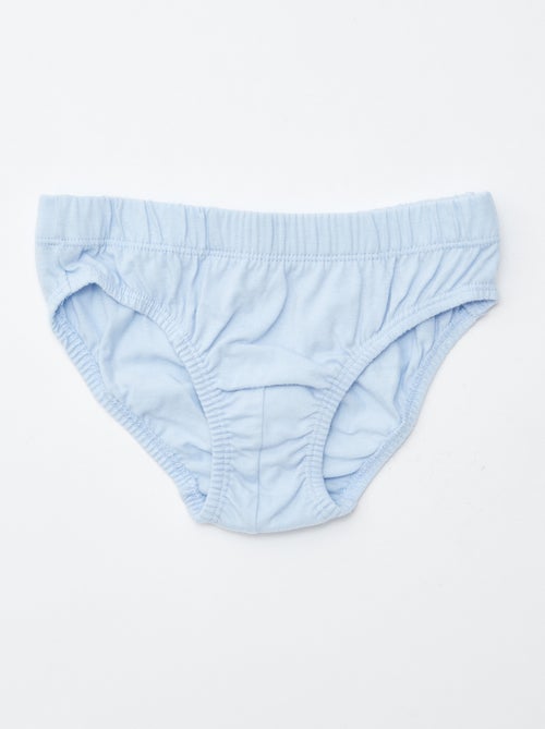 Lot de 7 slips à imprimés - Kiabi