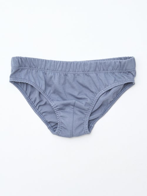 Lot de 7 slips à imprimés - Kiabi