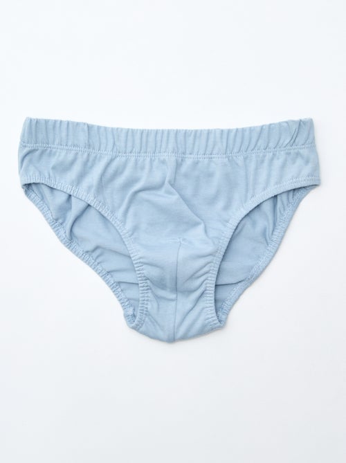 Lot de 7 slips à imprimés - Kiabi