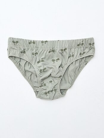 Lot de 7 slips à imprimés