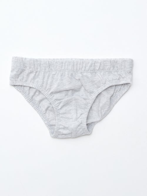 Lot de 7 slips à imprimés - Kiabi Lot de 7 slips à imprimés - Kiabi