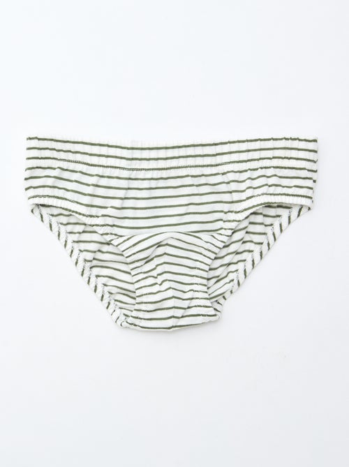 Lot de 7 slips à imprimés - Kiabi Lot de 7 slips à imprimés - Kiabi