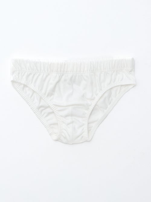Lot de 7 slips à imprimés - Kiabi Lot de 7 slips à imprimés - Kiabi