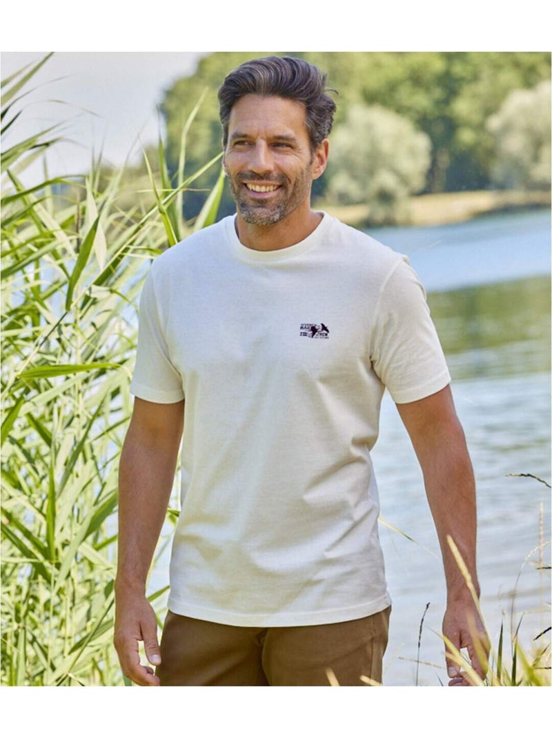 Lot de 7 Tee-Shirt Atlas ®  - ATLAS FOR MEN Blanc Bleu Gris - Kiabi