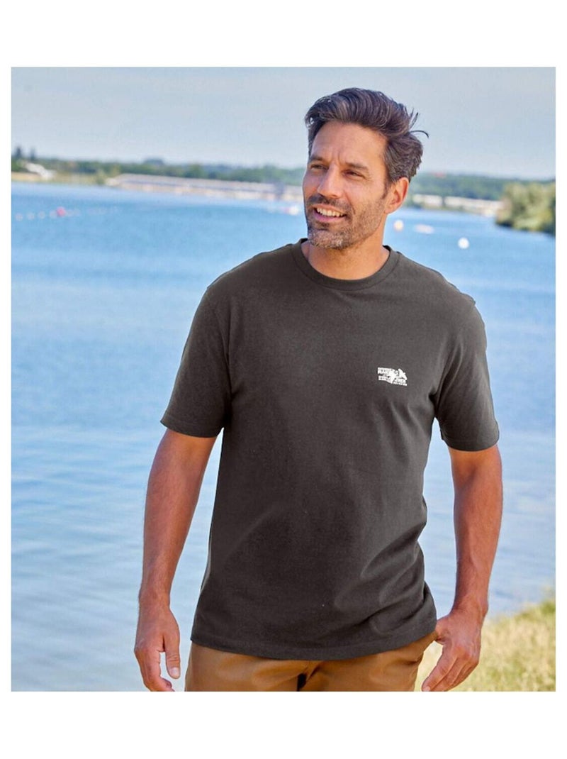 Lot de 7 Tee-Shirt Atlas ®  - ATLAS FOR MEN Blanc Bleu Gris - Kiabi