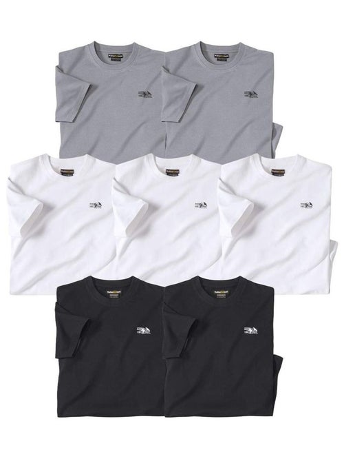 Lot de 7 Tee-Shirt Atlas ®  - ATLAS FOR MEN - Kiabi
