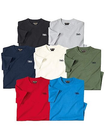 Lot de 7 Tee-Shirts Atlas ® - ATLAS FOR MEN