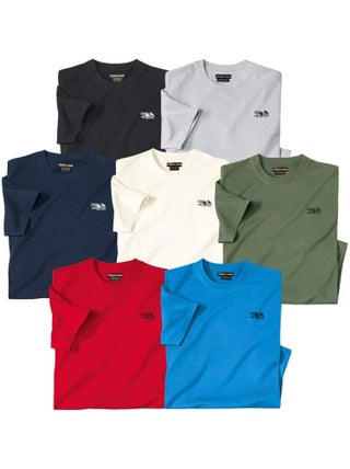 Lot de 7 Tee-Shirts Atlas ® - Atlas For Men