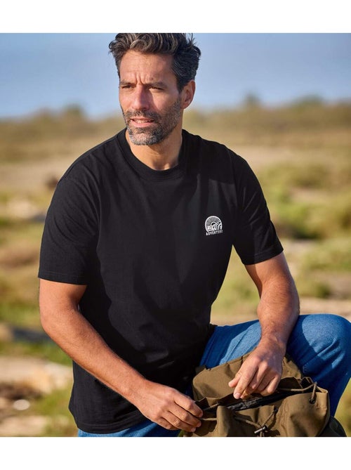 Lot de 7 Tee-Shirts en Coton Aventure  - ATLAS FOR MEN - Kiabi