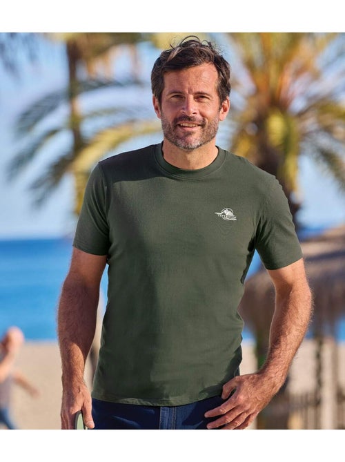 Lot de 7 tee-shirts expédition - atlas for men - Kiabi Lot de 7 tee-shirts expédition - atlas for men - Kiabi