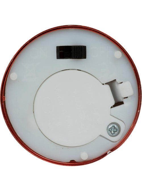 Lot de 8 bougies LED chauffe-plats D5,5 cm métal - Kiabi