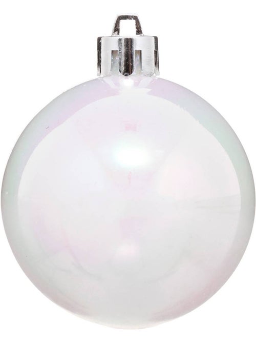 Lot de 8 boules de noël d.7 cm - Kiabi