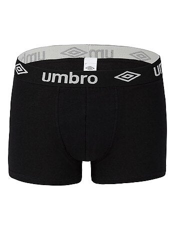 Lot de 8 Boxers coton homme uni Umbro