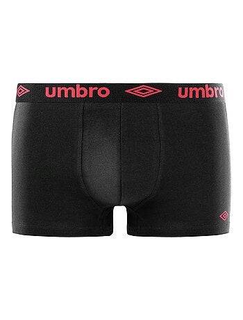 Lot de 8 Boxers coton homme Uni Umbro