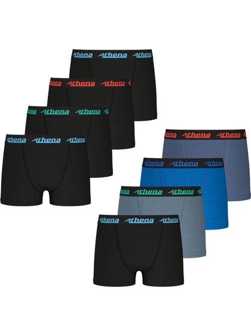 Lot de 8 boxers garçon My Petit Prix Athena - Kiabi