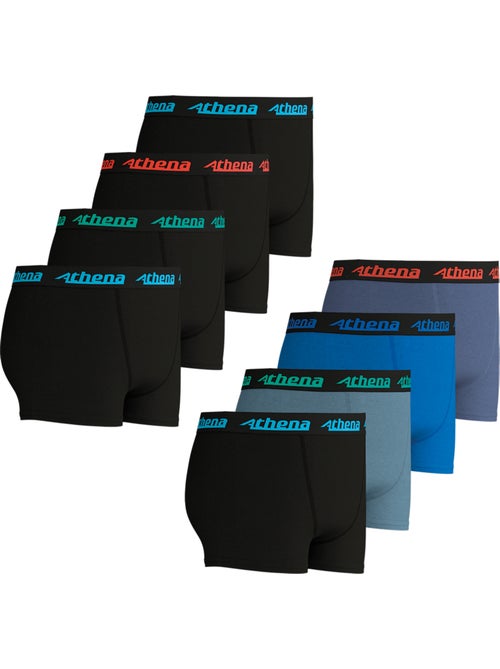 Lot de 8 boxers garçon My Petit Prix Athena - Kiabi