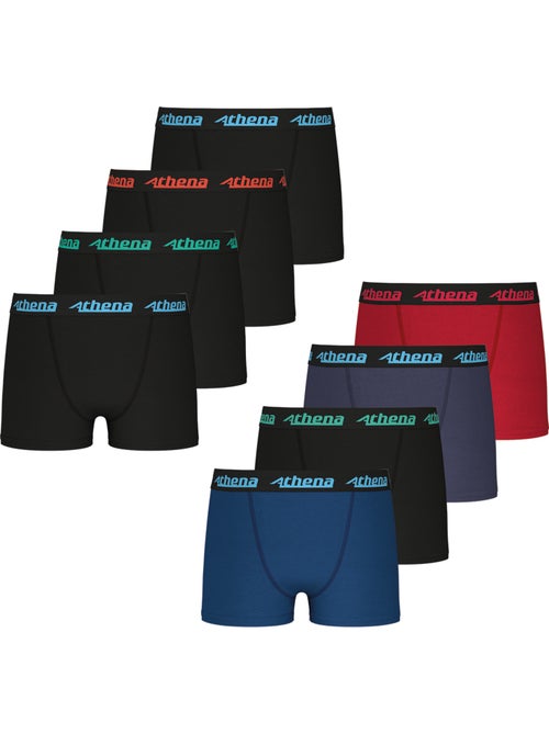 Lot de 8 boxers garçon My Petit Prix Athena - Kiabi