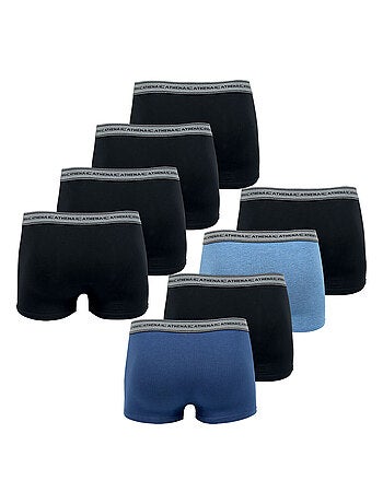 Lot de 8 boxers homme Basic Coton Athena