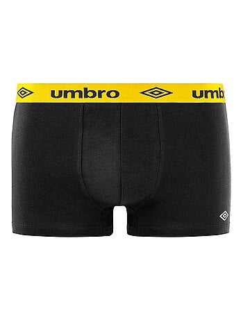 Lot de 8 boxers homme en coton ceinture colorée Umbro