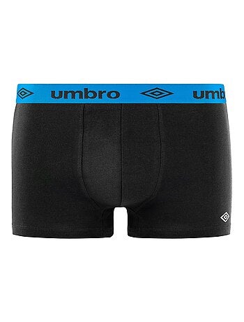 Lot de 8 boxers homme en coton ceinture colorée Umbro