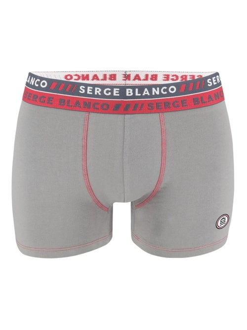 Lot de 8 boxers homme en coton Serge Blanco - Kiabi