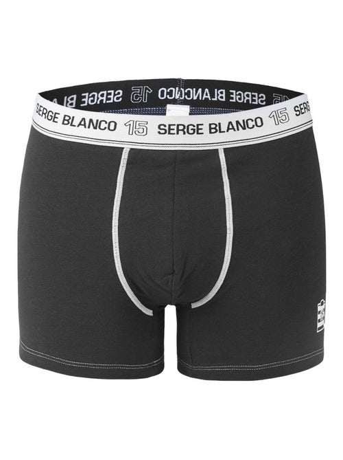 Lot de 8 boxers homme en coton Serge Blanco - Kiabi Lot de 8 boxers homme en coton Serge Blanco - Kiabi