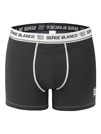 Lot de 8 boxers homme en coton Serge Blanco