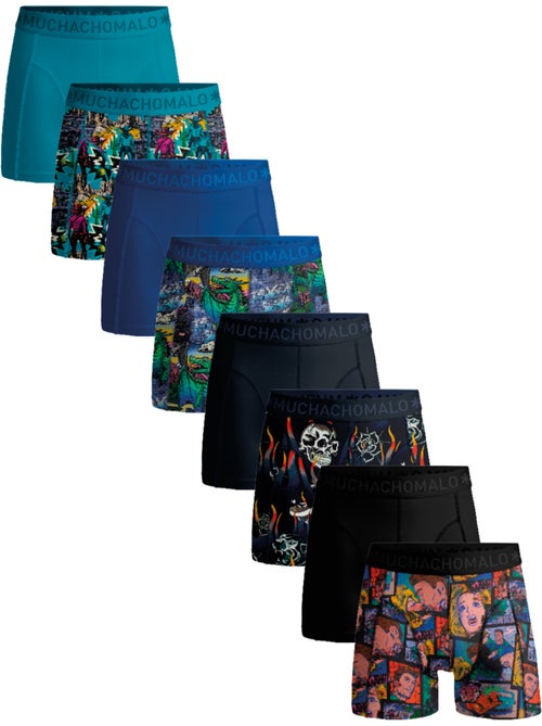 Lot de 8 boxers homme Muchachomalo - Kiabi Lot de 8 boxers homme Muchachomalo - Kiabi