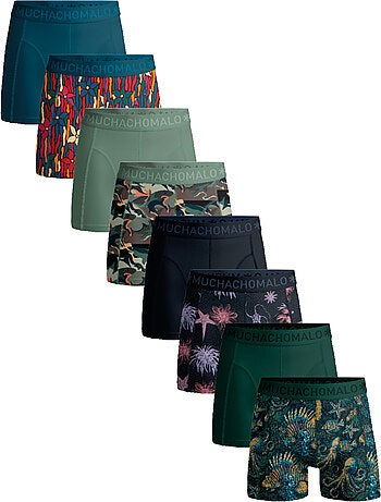 Lot de 8 boxers homme Muchachomalo