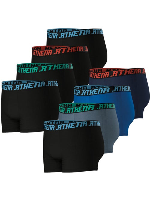 Lot de 8 boxers homme My Petit Prix Athena - Kiabi