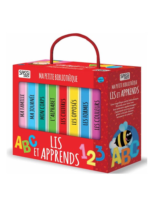 Lot de 8 Livres - Ma petite bibliothèque - Lit et apprends Sassi Junior - Kiabi