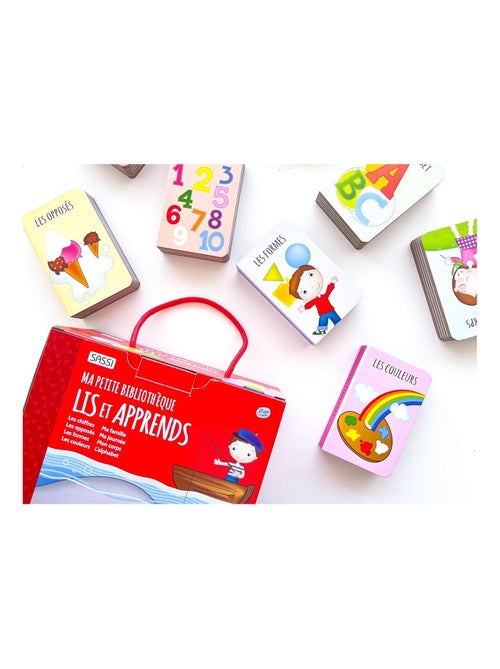 Lot de 8 Livres - Ma petite bibliothèque - Lit et apprends Sassi Junior - Kiabi