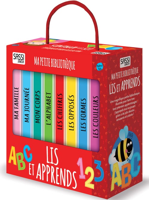 Lot de 8 livres Lis et apprends - Kiabi