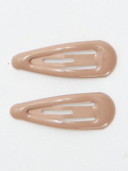 Lot de 8 mini pinces clic clac - Kiabi