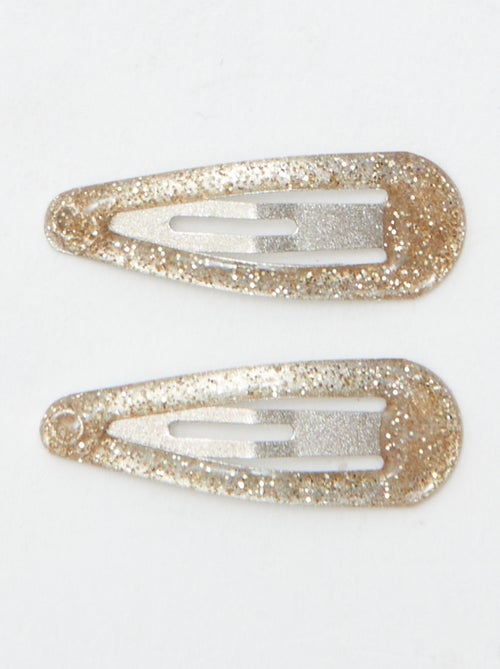 Lot de 8 mini pinces clic clac - Kiabi